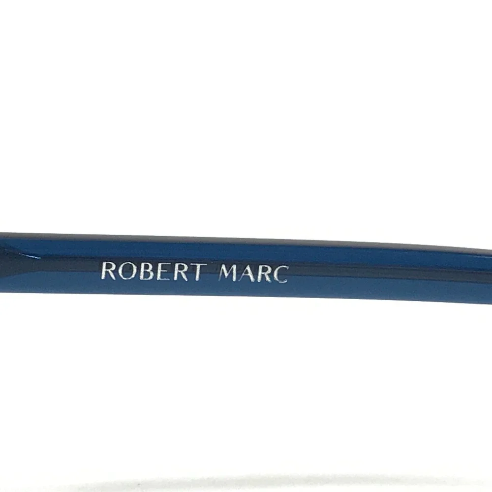 Robert Marc Eyeglasses Frames 847 281 Blue Green Square Full Rim 50-15-140